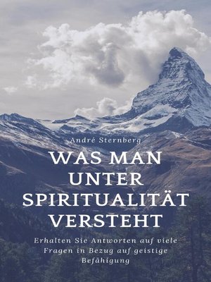 cover image of Was man unter Spiritualität versteht